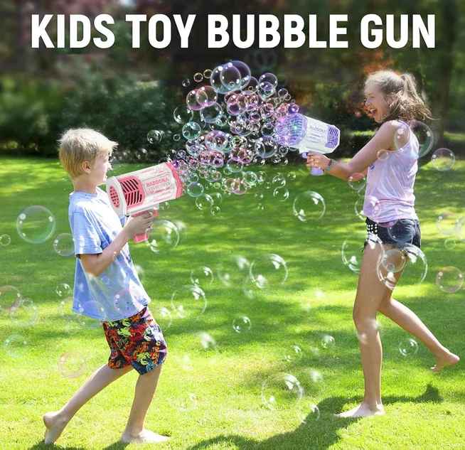 PISTOLA DE BURBUJAS