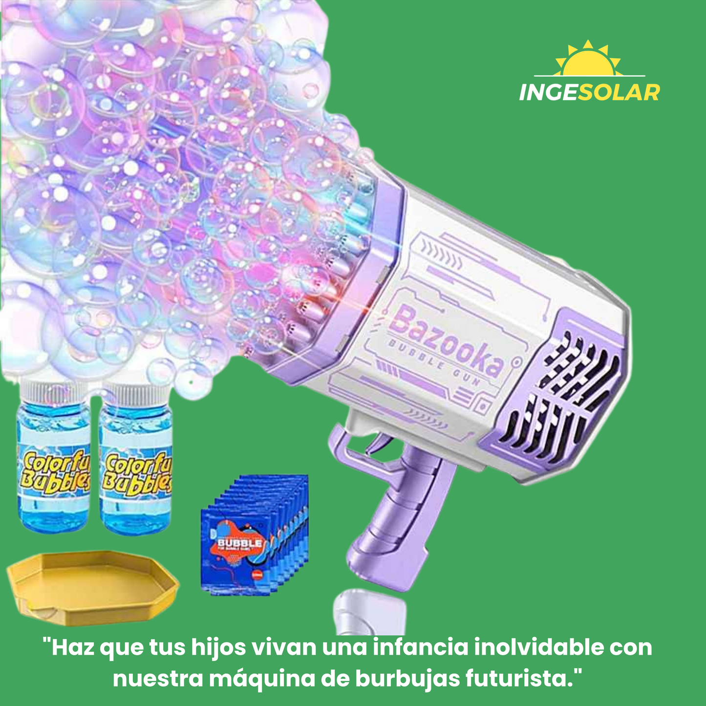 PISTOLA DE BURBUJAS