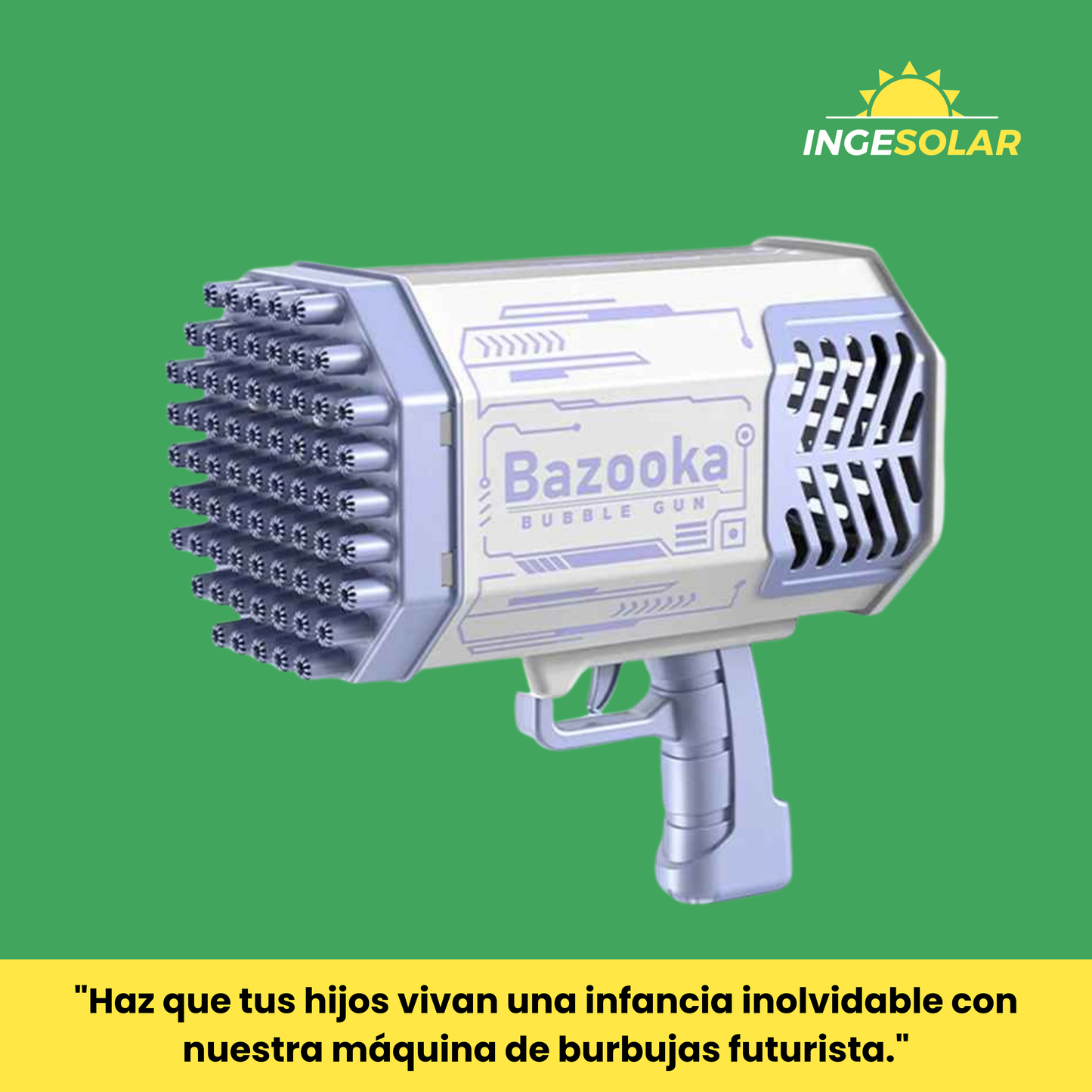 PISTOLA DE BURBUJAS