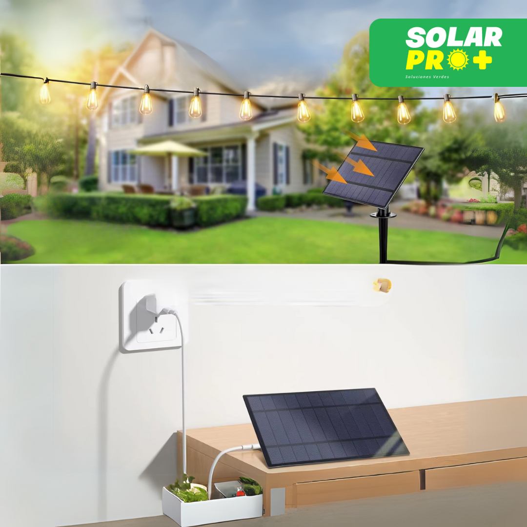 Guirnalda Solar 10M (20 Focos)