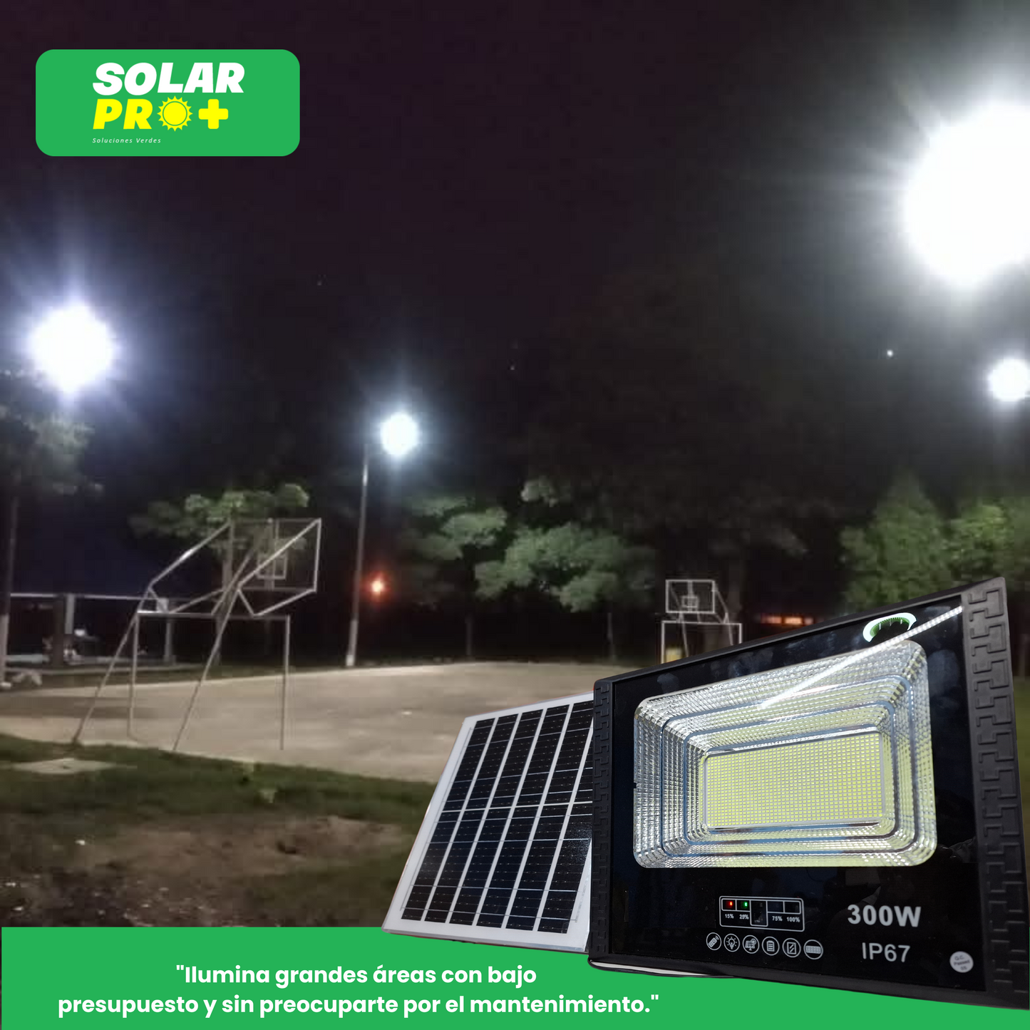 REFLECTOR SOLAR 300 W