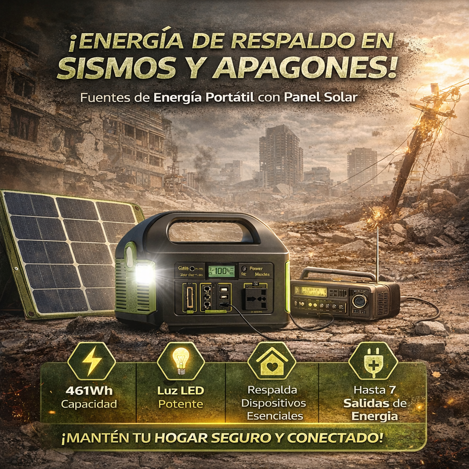 Kit Solar Portatil  500w