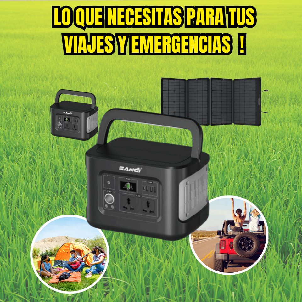 KIT SOLAR PORTATIL 600W