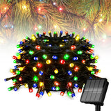Luces LED de Navidad con Panel Solar MULTICOLOR