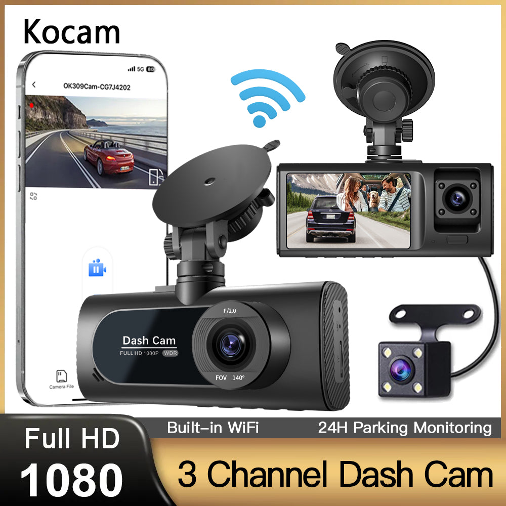 CAMARA PARA CARRO 3 LENTES