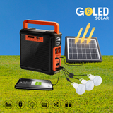 Mini estación de carga portátil con panel solar