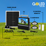 KIT SOLAR CON TV INTEGRADA