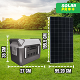 KIT SOLAR PORTATÍL 2000W