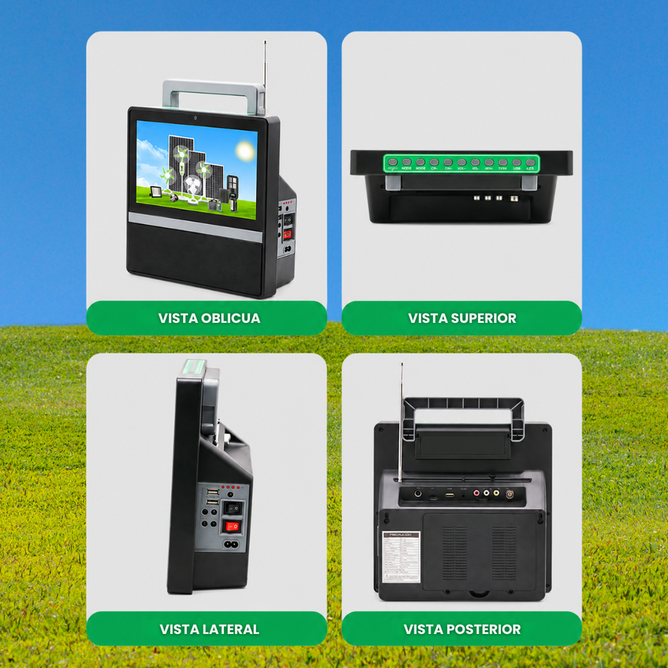 KIT SOLAR CON TV INTEGRADA