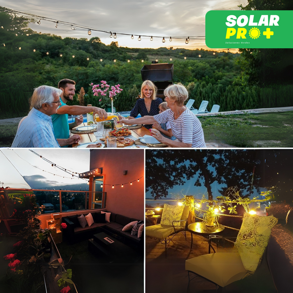 Guirnalda Solar 10M (20 Focos)