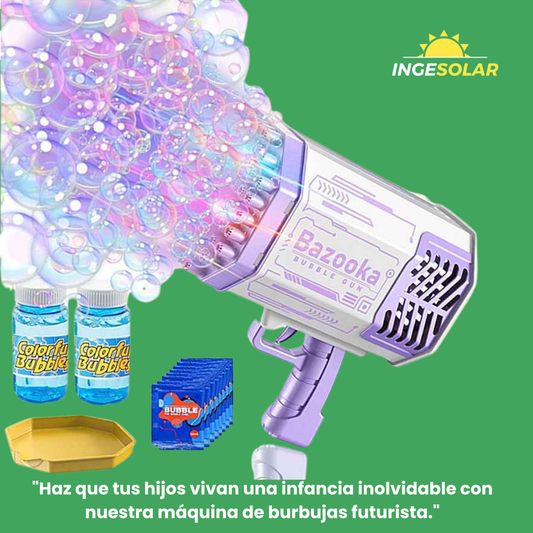 PISTOLA DE BURBUJAS