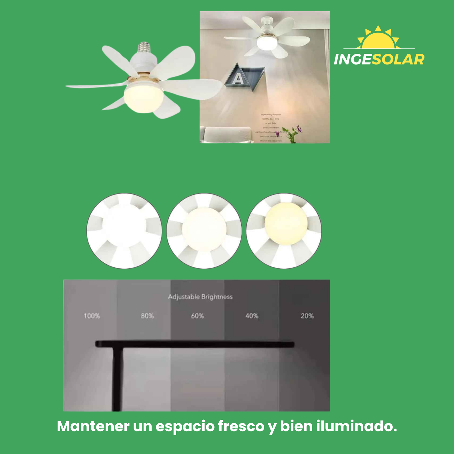 Foco Ventilador 50W