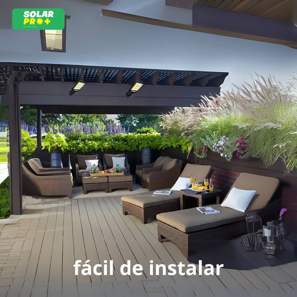 Aplique Solar Modelo Pastoral 50W