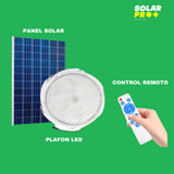 PLAFON LED 300W CON PANEL SOLAR